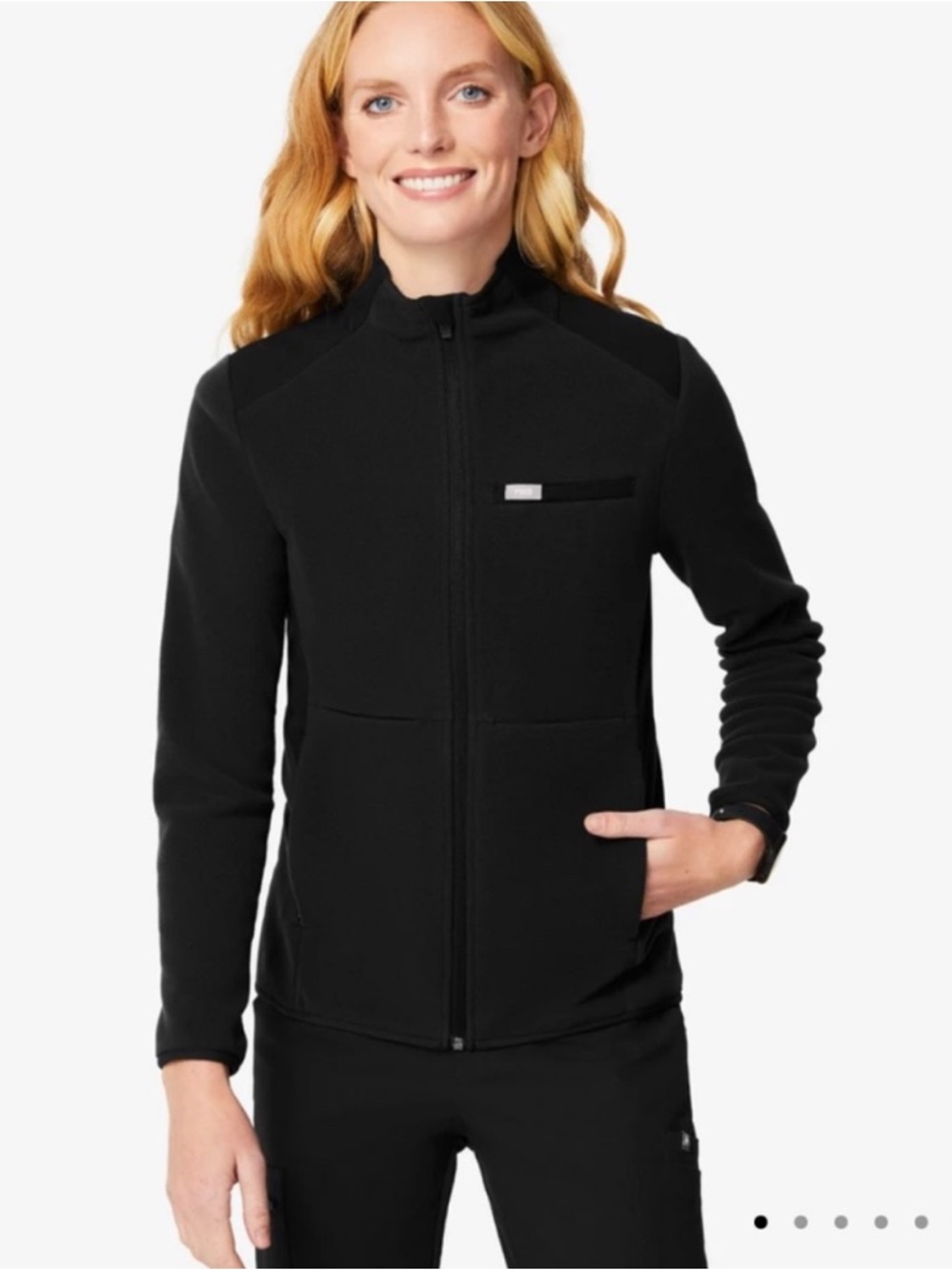 Figs - On-Shift Fleece Jacket - XS